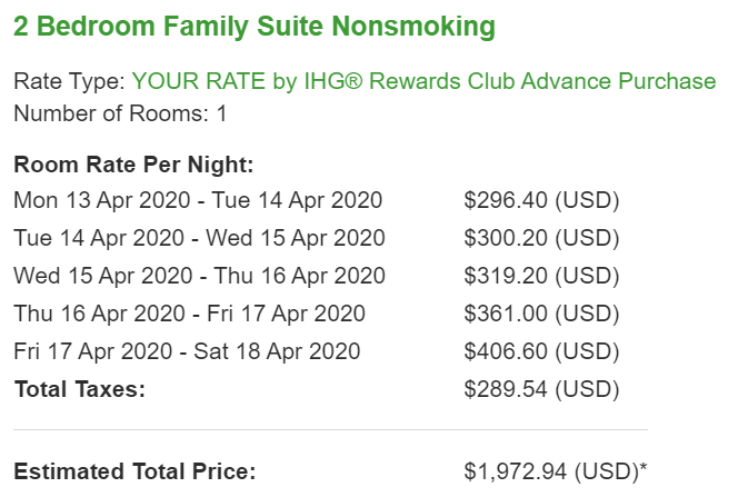rjmax's tweet photo. @HolidayInn Never prepay at @HolidayInn - they pass your billing information to their franchised hotels.  If the franchisee goes bankrupt, you lose your money - and neither corporate nor the local hotel will help.  So much for a nice trip to @Disneyland; I'm out $1,972.94 :( https://t.co/35mazrVG3O