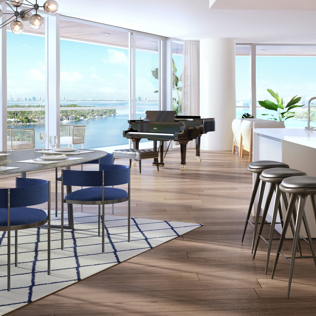 monacomiami's tweet image. Overlooking Biscayne Bay, the Atlantic Ocean and the Miami skyline, nestled in an enclave of Miami Beach, sits thirty-nine curated waterfront residences and a marina. With spaces like these how can you not feel #MonacoInspired

Delivery Fall 2021