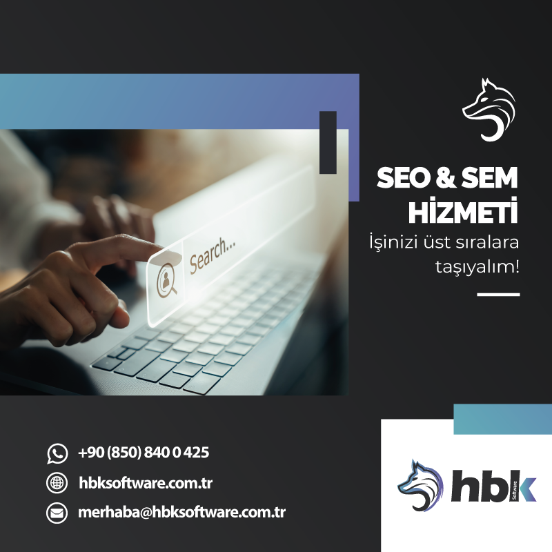 hbksoftware's tweet photo. SEO &amp; SEM HİZMETİ
İşinizi üst sıralara taşıyalım!

Detaylı Bilgi İçin;

☎️ +90 (850) 840 0 425
💻 https://t.co/PzGGE0PXIO
✉️ merhaba@hbksoftware.com.tr

#hbksoftware #google #yandex #seo #aramamotoruoptimizasyonu #sem #aramamotorupazarlaması https://t.co/ji0uIRNXLq
