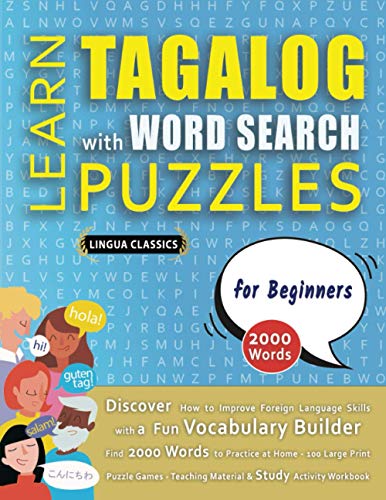pdf download learn tagalog with word search puzzles for beginners discover how to improve foreign language skills with a fun vocabulary builder find 20 twitter