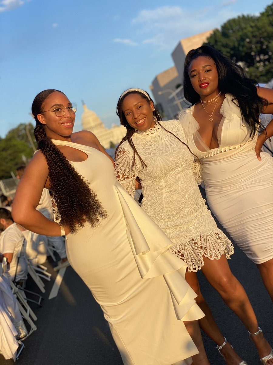 Korie Grayson, PhD (she/her) (@teamkorie) on Twitter photo We don’t always wear white lab coats.
So you dress in ALL-WHITE, carry your own table and chairs, bring your own food and drinks, and then clean afterwards?
Ok then #DinerEnBlancDC, LET’S GO!
My first year with Dr. STEM Baes <a href="/MalikaGrayson/">Dr. Malika Grayson</a> & <a href="/DaphneyChery4/">Daphney Chery</a> We don’t always wear white lab coats.
So you dress in ALL-WHITE, carry your own table and chairs, bring your own food and drinks, and then clean afterwards?
Ok then #DinerEnBlancDC, LET’S GO!
My first year with Dr. STEM Baes <a href="/MalikaGrayson/">Dr. Malika Grayson</a> & <a href="/DaphneyChery4/">Daphney Chery</a>