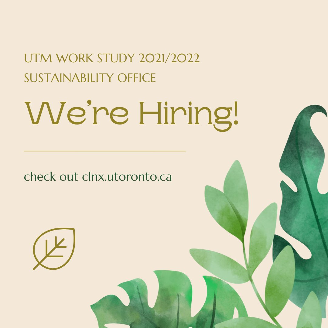 UTM Sustainability Office tweet media