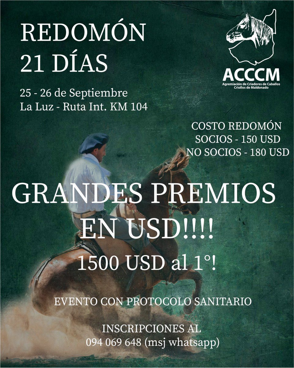 clemen_sartori's tweet photo. Para la barra que anda con ganas de correr! 
agradezco difusión! 

#ACCCM https://t.co/bLfglfoKm0