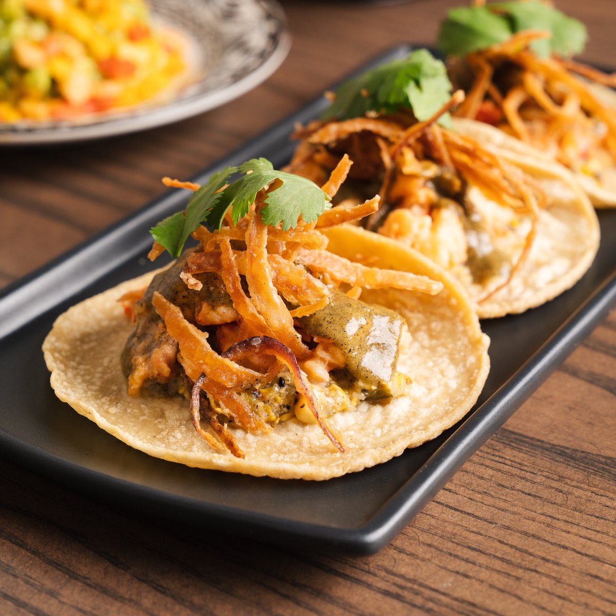 Made with pan-seared Maine lobster and butter roasted tomatillo &amp; jalapeño salsa, our Langosta tacos have that melt-in-your-mouth bite that you’re looking for on this #TacoTuesday. 🌮🌮🌮 #lajosiechicago
#westloop
#chicago