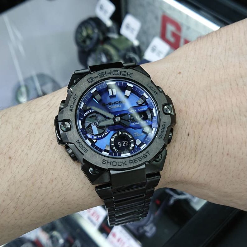 カシオ CASIO 腕時計 G-SHOCK GST-B400BD-1A2JF 青 www.krzysztofbialy.com