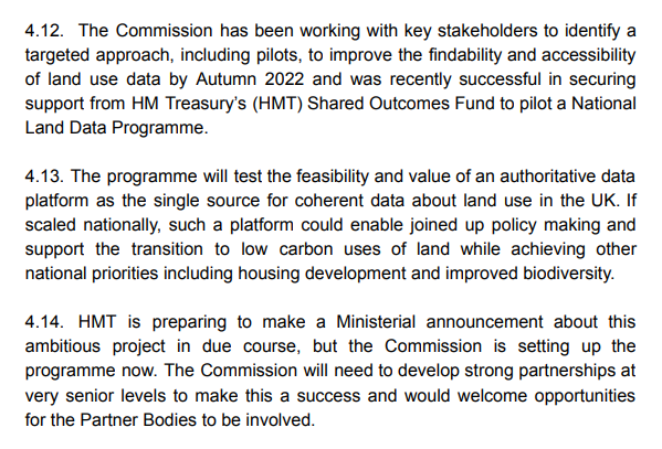 owenboswarva's tweet photo. Minutes of the #GeospatialCommission's Board meeting in May 2021 https://t.co/5QXoiAMMP8 #geospatial
including some info on the National Land Data Programme (NLDP), previously sighted in recent GC job adverts. https://t.co/WebIDpjYFf