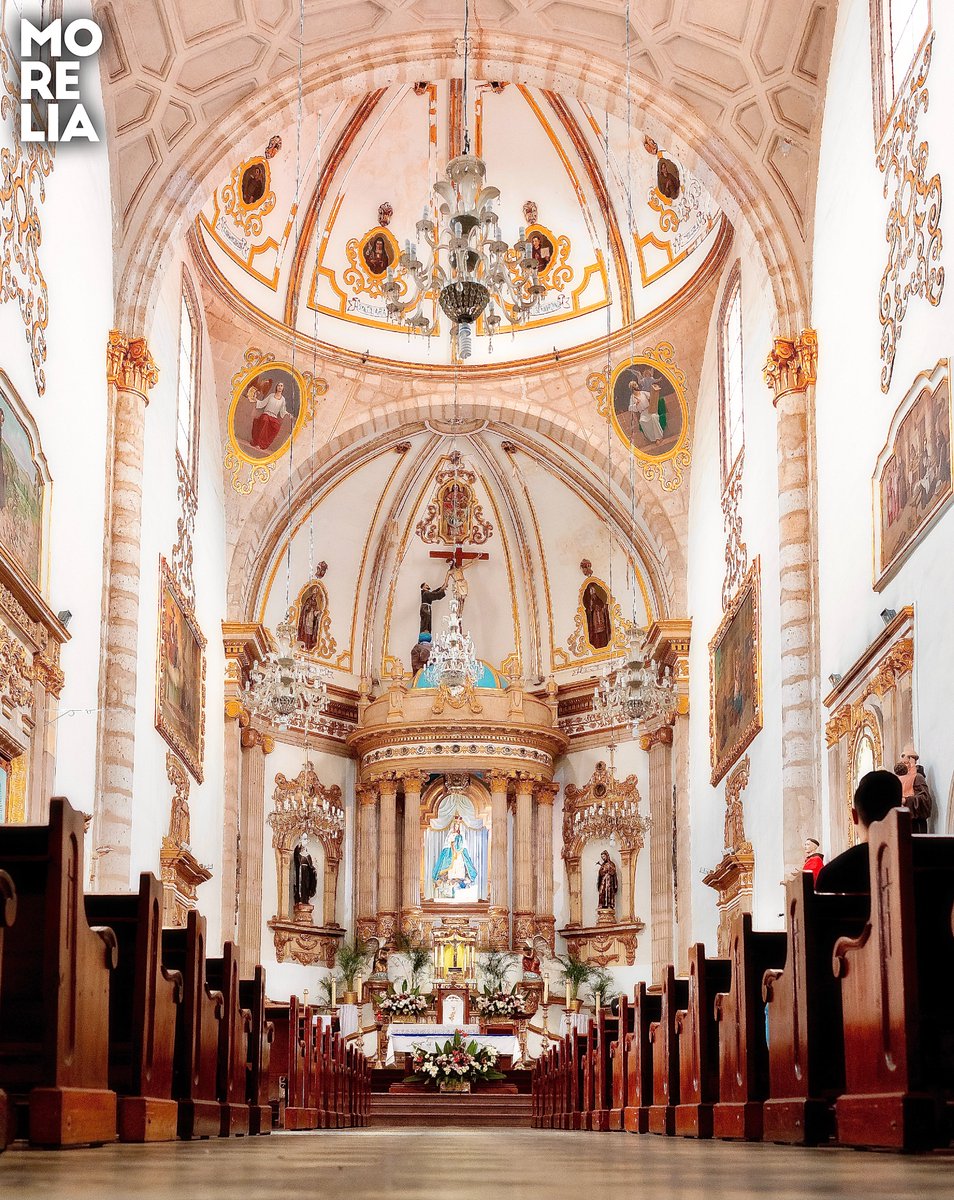 Turismomorelia's tweet photo. Este #FinDeSemana descubre la hermosa #arquitectura que resguarda #MoreliaDeMisAmores📍#TemploDeSanFranciscoDeAsís

#MoreliaDeFinDeSemana #MoreliaDeArquitectura #QuédateEnMéxico #QuédateConMorelia #Michoacán #MéxicoMaravilloso #Turismo #Travel #Viernes #Agosto #2021 #México https://t.co/ZMMfprXgWy
