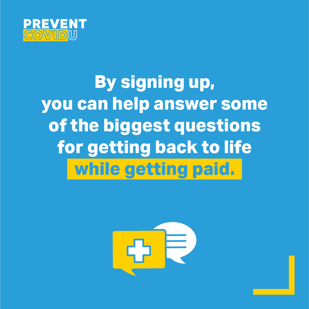 PreventCOVID_19's tweet photo. When was the last time you heard: No vax? No problem! 

If you haven’t gotten your COVID-19 vaccine yet, you can participate in a study to find out if vaccination stops the spread of COVID-19. 

Go to https://t.co/m0wYBtOt8c &amp; volunteer today. Help end the uncertainty. https://t.co/2v2Sw7nuLk