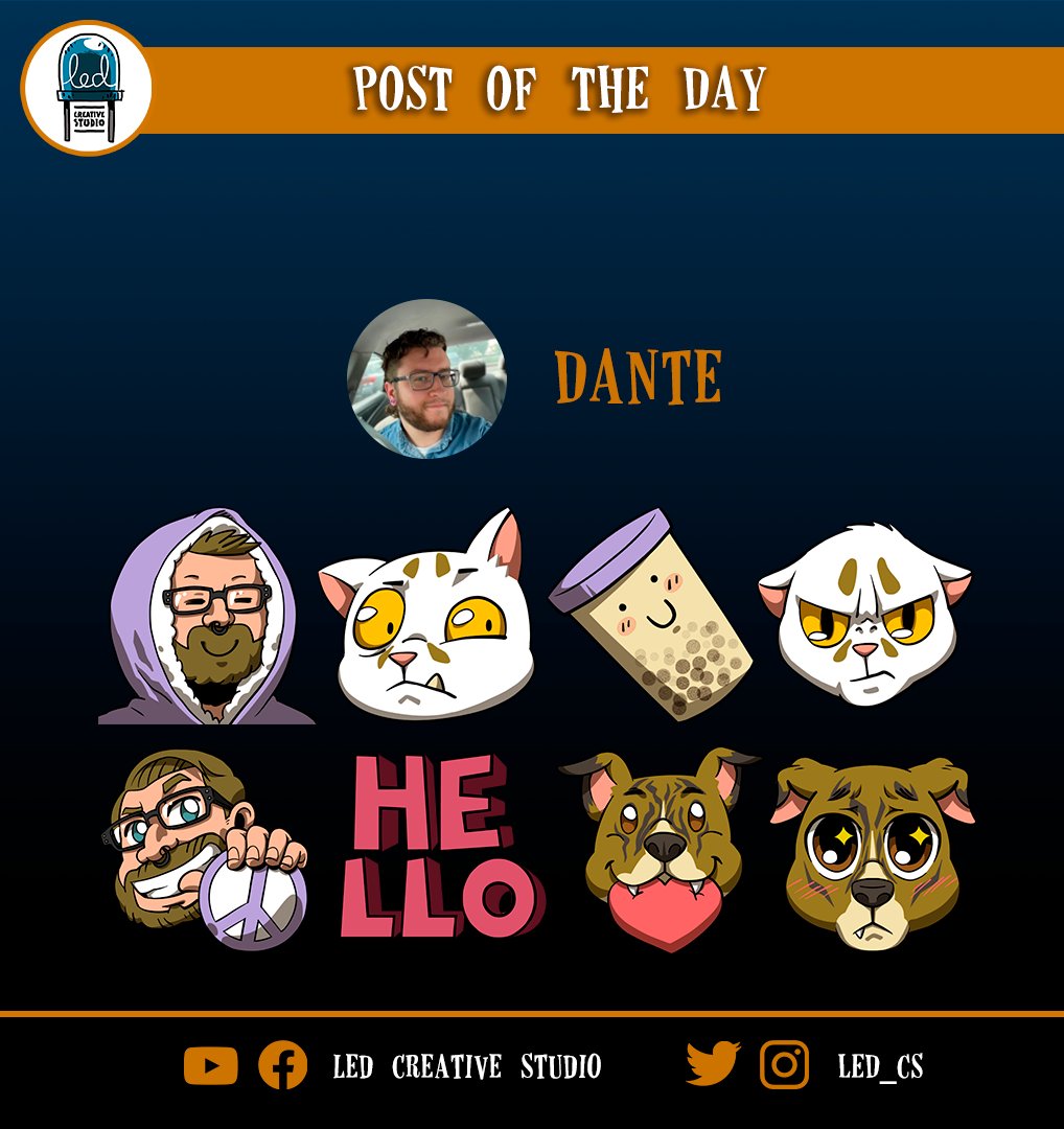 LED_CS's tweet photo. Hello Everyone!, today we have these cool #emotes from @JudgeOfTheDivin
Thank you so much for commissioned this #emotes
Remeber Everyone #commissionsopen
#emoteartist #TwitchStreamers #emotes #LED_CS https://t.co/DzLy8YfO3s