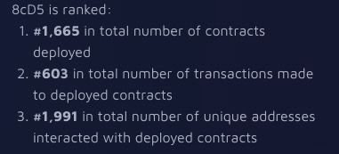 Galxe's tweet image. A special feature for NFT holders: 
With the special #NFT, you can unlock and see your developer achievements/stats on Ethereum 😄 Enjoy!

#ShadowySuperCoder 
Claim yours now today!