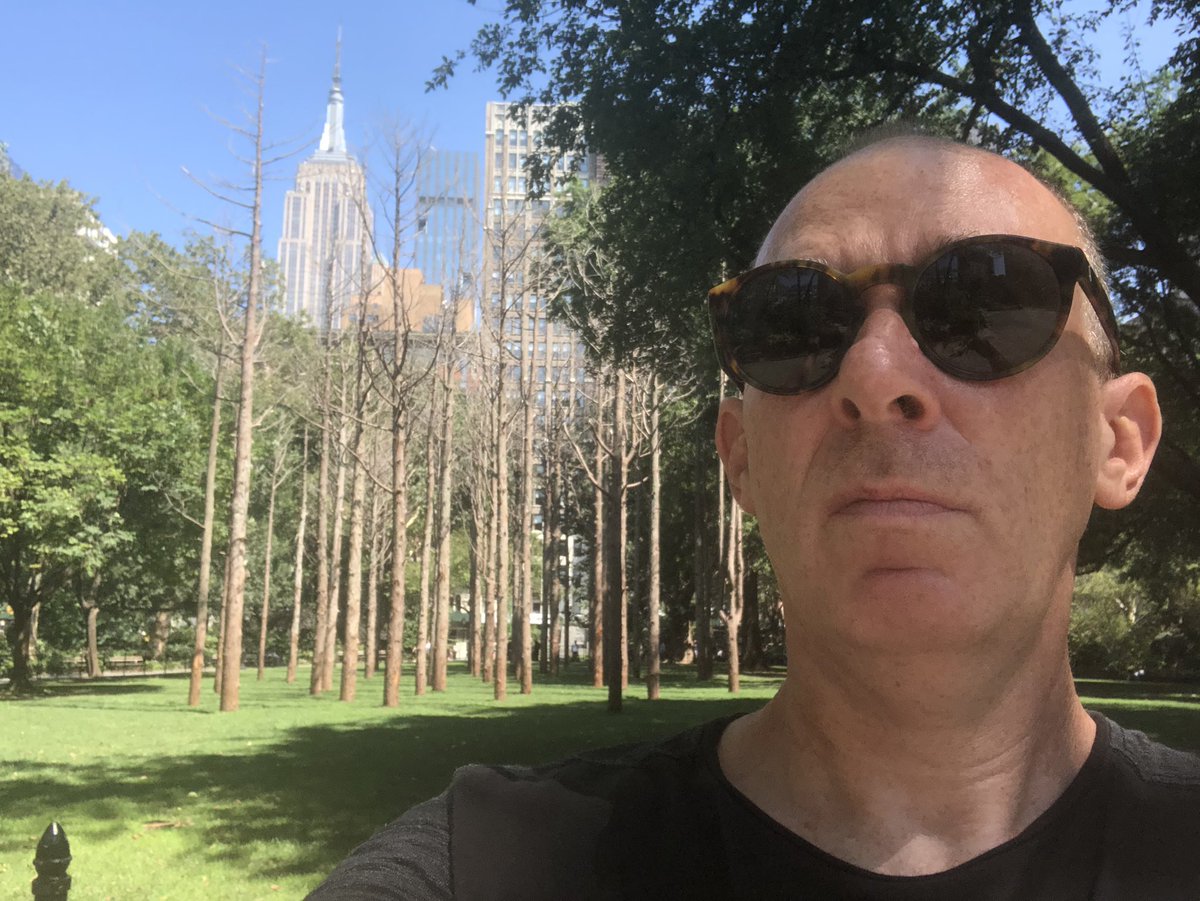 BSALJO's tweet photo. Maya Lin’s worrisome Ghost Forest, a collection of ghost pines relocated from a grove in New Jersey. https://t.co/ExnLhFjBh7