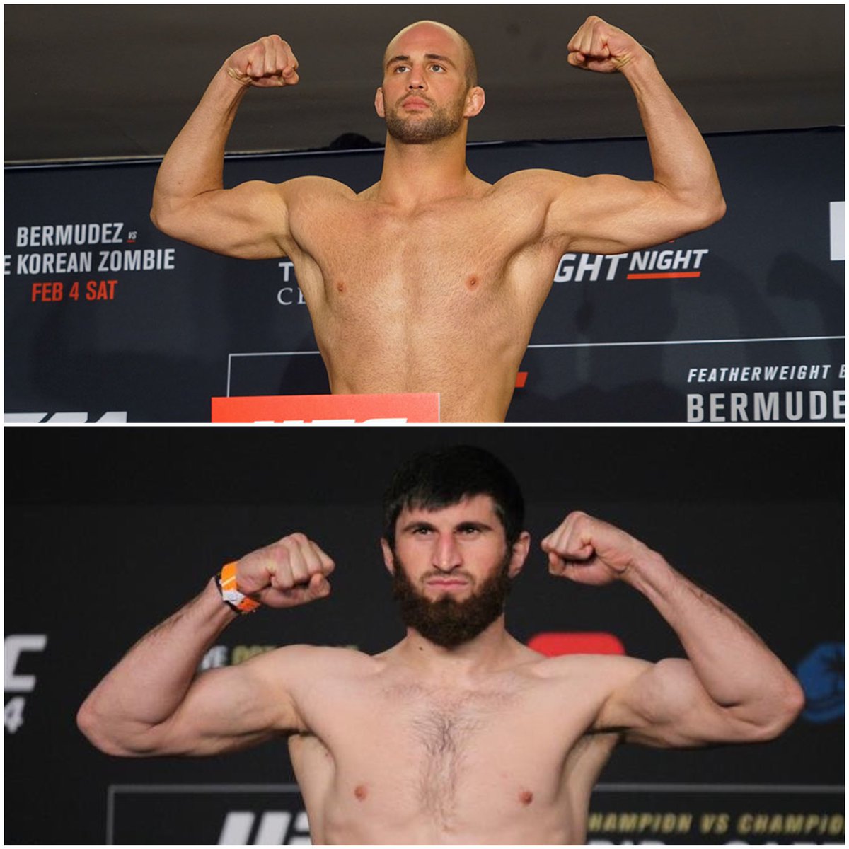 UFCRumorsNews's tweet photo. Volkan Oezdemir (17-5) vs. Magomed Ankalaev (15-1)

#UFC267 - October 30th. https://t.co/37nqwAiL4e