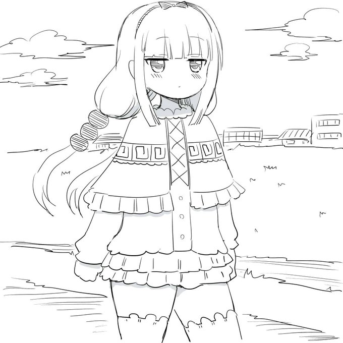 散歩するカンナ 