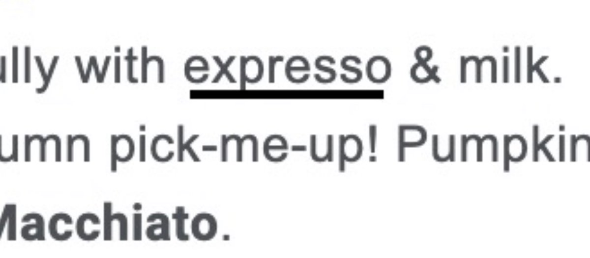 Oh no, <a href="/Starbucks/">Starbucks</a>, how could you?