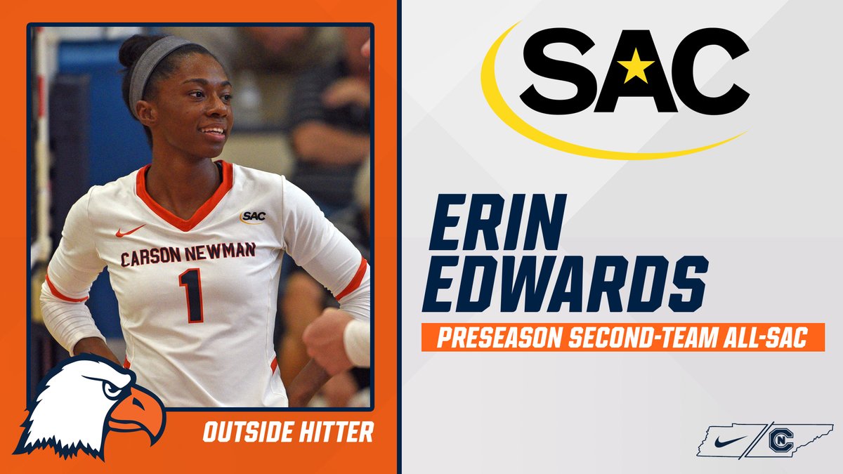 C-N Volleyball (@carsonnewmanvb) on Twitter photo 🏆 <a href="/erinedwards31/">Erin Edwards</a>
🏆 <a href="/hbarton12/">hayden barton</a>
The Eagles place a duo on preseason all-conference teams for the fourth straight season.
📰 bit.ly/388CIBo 🏆 <a href="/erinedwards31/">Erin Edwards</a>
🏆 <a href="/hbarton12/">hayden barton</a>
The Eagles place a duo on preseason all-conference teams for the fourth straight season.
📰 bit.ly/388CIBo