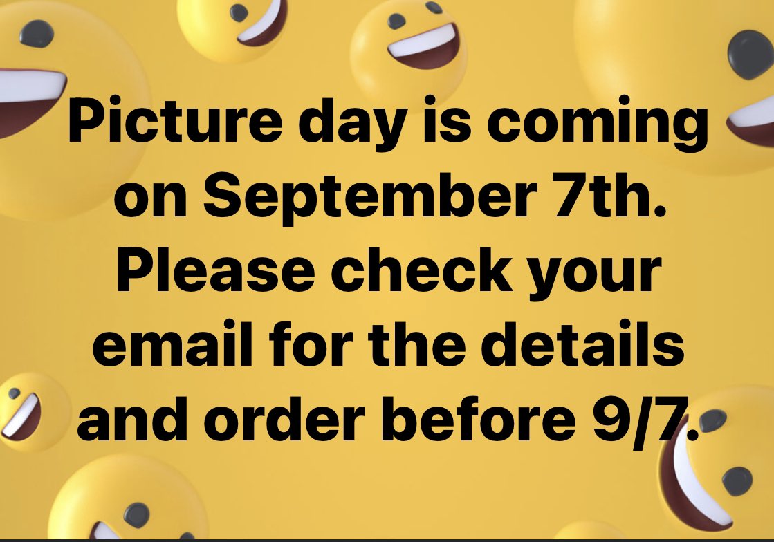 Picture day 9/7!