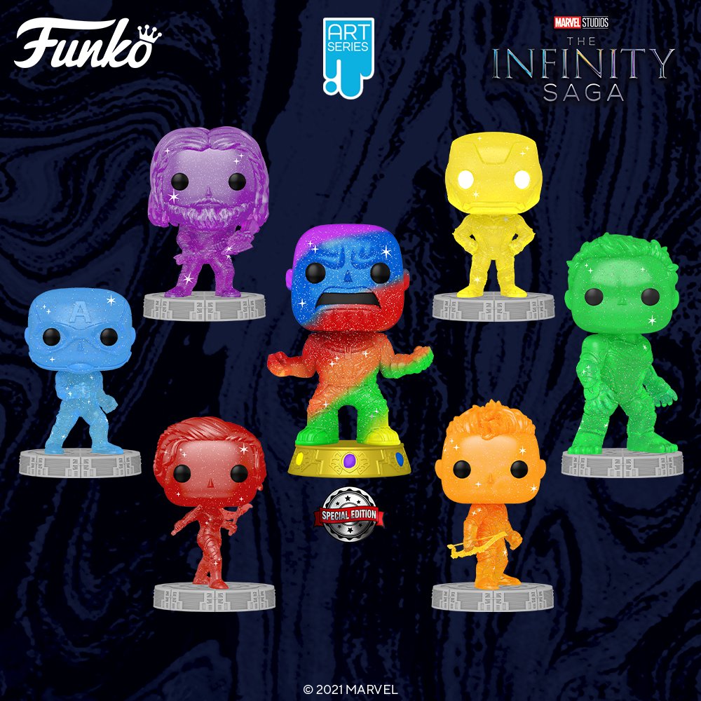 Coming Soon: Pop! Artist Series: Marvel Studios Infinity Saga And Something  Wild. Preorder All Your Favorites Today! Funko Exclusive Iron Man Coming  Later This Year! : r/funkopop