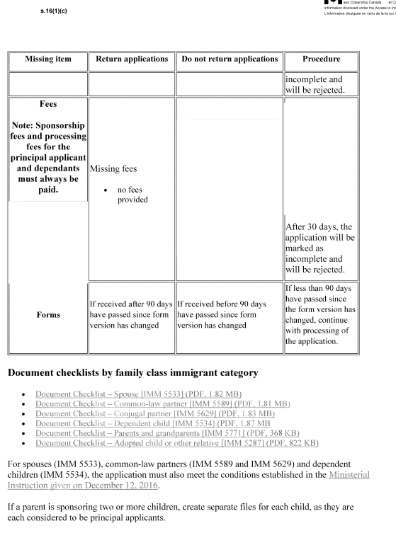 smeurrens's tweet photo. IRCC's Guidelines on Family Class Applications: Initial Review and File Creation. 

What is publicly available.

https://t.co/3JvFX9sYZ1

What the actual guidelines are that officers can see but the public can't.

👇 https://t.co/RHM90ATfR4