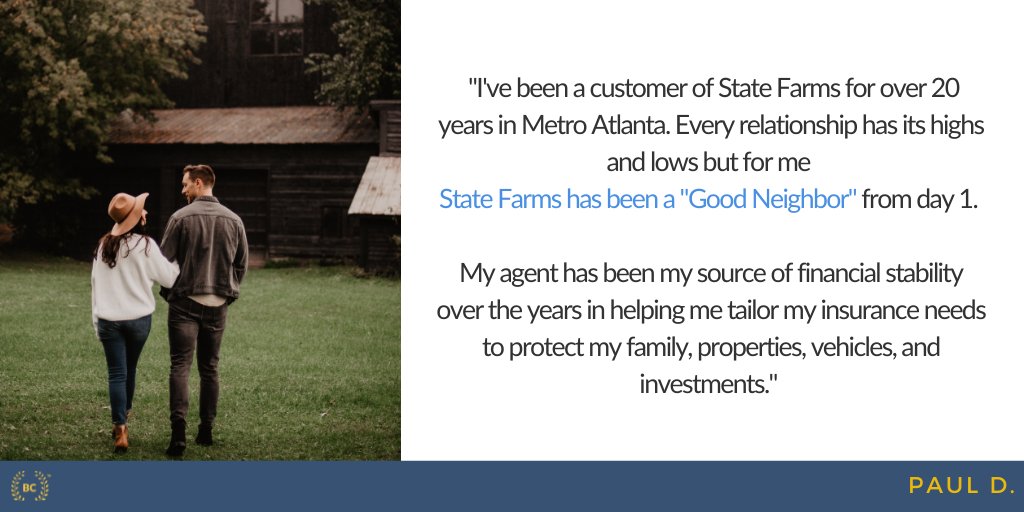 🏡It's #GoodNeighborDay!

See what customer reviews had to say about <a href="/StateFarm/">State Farm</a> being a good neighbor: