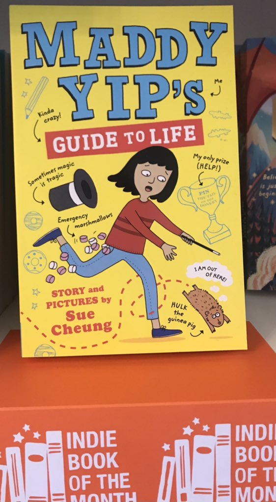 Have you met #MaddyYip yet?       The #IndieBookOfTheMonth is the laugh out loud story following Maddy’s challenge to find her hidden talent @suecheungstory  #ArmpitFarts #MaddysGotTalent