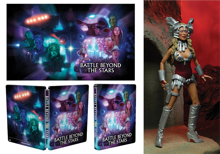 Battle Beyond the Stars-a favorite of our scifi films directed by the visionary Jimmy Murakami has been released by my friends @ShoutFactory Get the limited edition steel-book and collectable of the great Sybil Danning as Valkyrie Saint-Exmin from @NECA shoutfactory.com/product/battle…