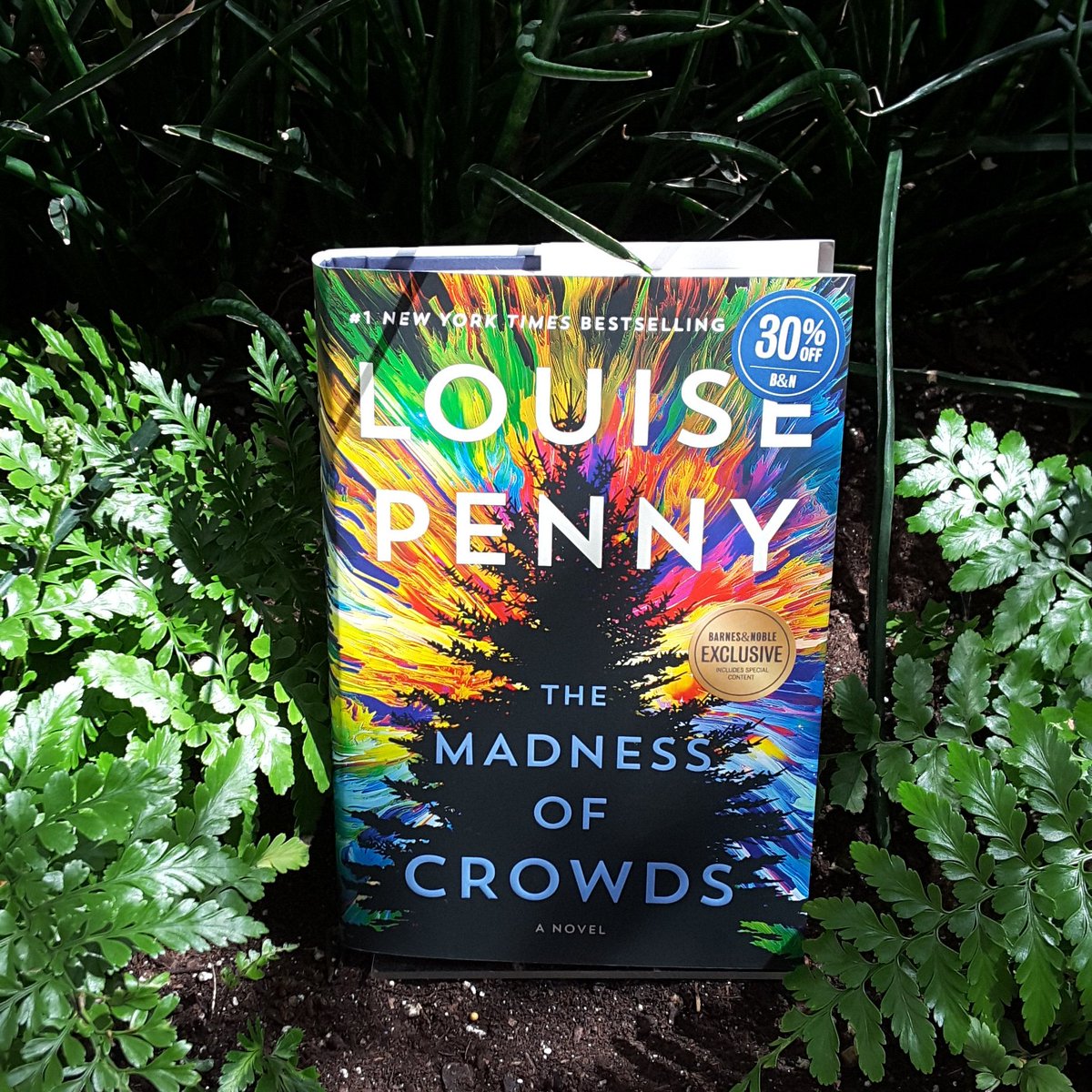 DISCOVER THE MADNESS! Louise Penny's brand new thriller is "spellbinding" ! #TheMadnessOfCrowds is available now in stores, along with this week's bestsellers and new releases! #barnesandnoble #louisepenny #newreleases #mustread #bookstagram #readmorebooks #thrillerbooks