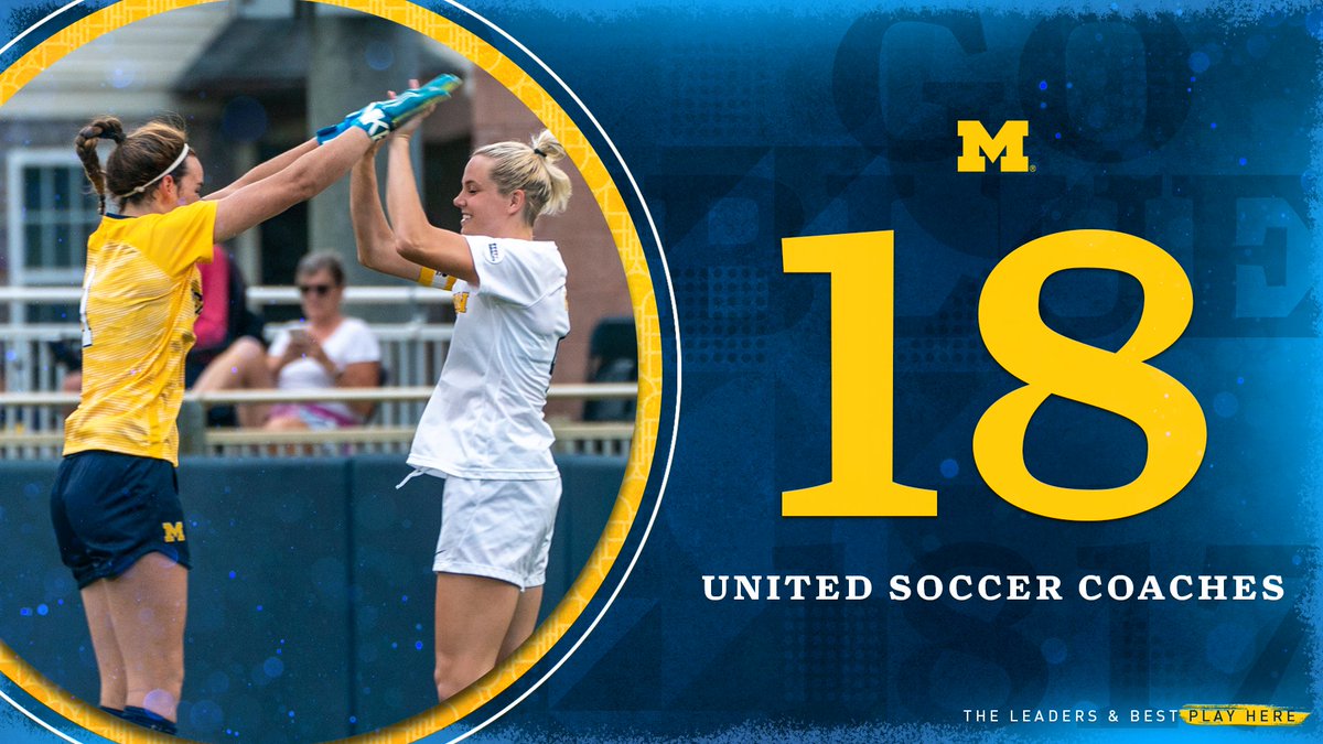 Michigan Women’s Soccer tweet media