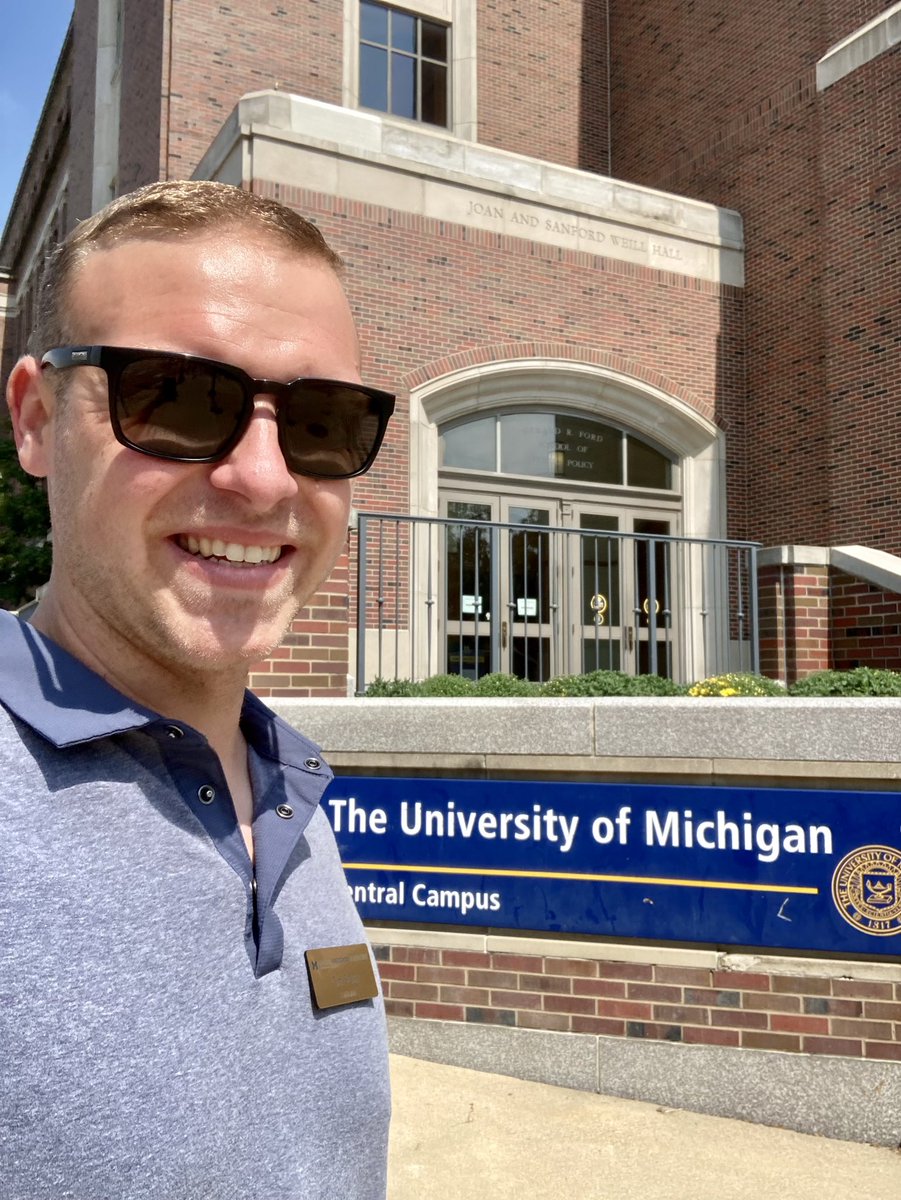 TimothyStark312's tweet photo. First day of orientation for grad school!! Can’t wait to start my Masters of Public Policy courses next week!!! https://t.co/tXfxVfXj26