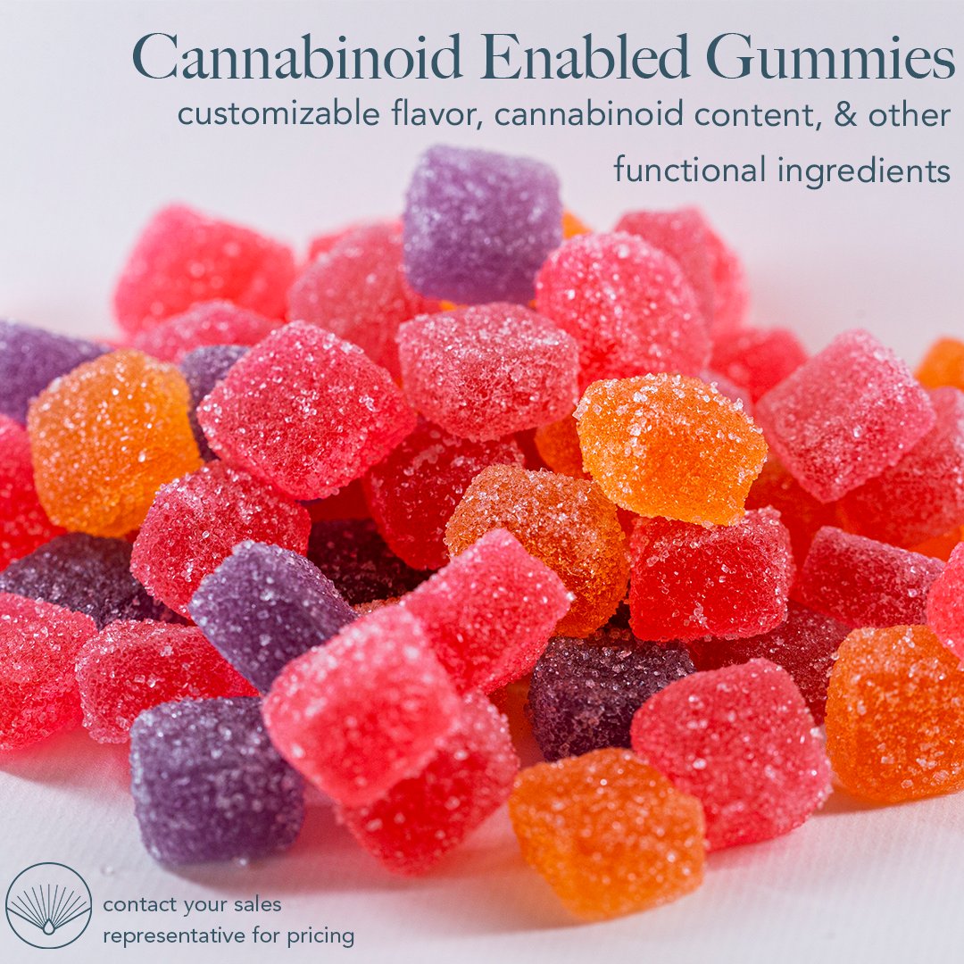 OBXtracts's tweet photo. Gummies can be formulated to your brand's specifications on flavor, cannabinoid content, and additional functional ingredients.

If you'd like to learn more about our gummies offerings or to request samples reach out to our team of experts at: Info@openbookextracts.com https://t.co/av5VhWHCu3