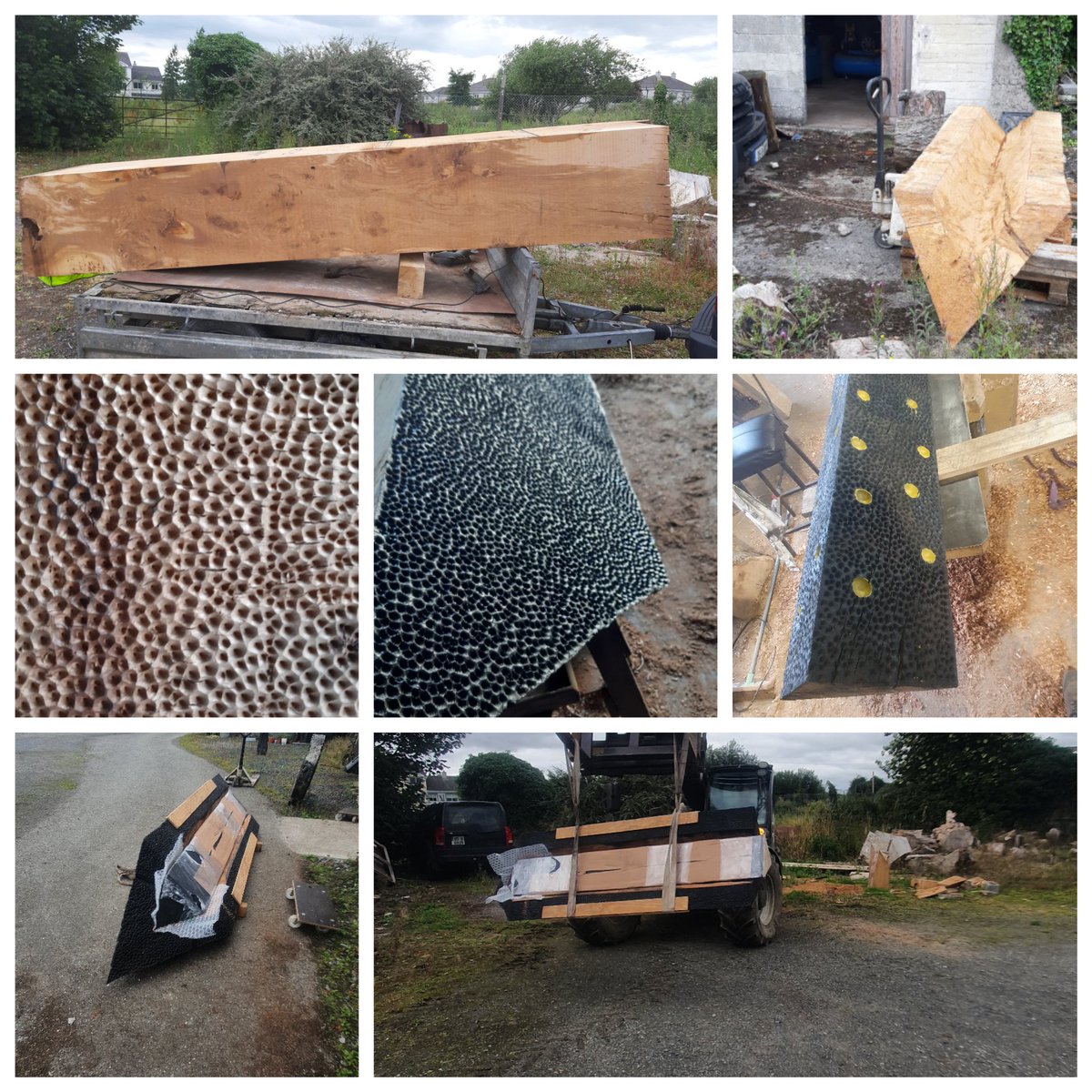 Since the 5th of July I have been working this Oak this sculpture 3 meter x  60cm x 60cm - 10ft x 2ft x 2ft.
The privite commission is almost completed, it will be gilded in the coming days and unveiled on the 4th of September.
Images will follow after the unveiling