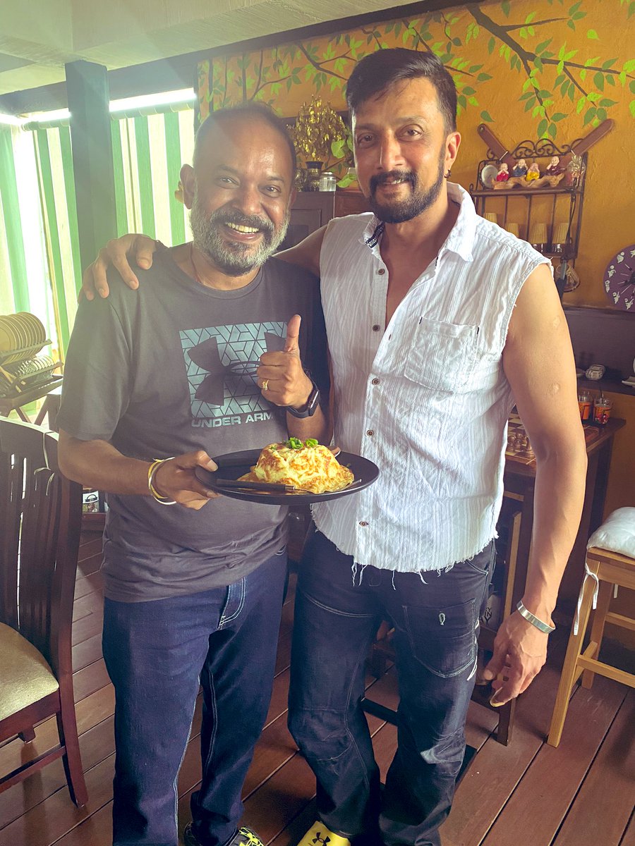 Ramesh Bala (@rameshlaus) on Twitter photo Dir <a href="/vp_offl/">venkat prabhu</a> to direct Kannada Actor <a href="/KicchaSudeep/">Kichcha Sudeepa</a> next..
An exciting combo.. Dir <a href="/vp_offl/">venkat prabhu</a> to direct Kannada Actor <a href="/KicchaSudeep/">Kichcha Sudeepa</a> next..
An exciting combo..