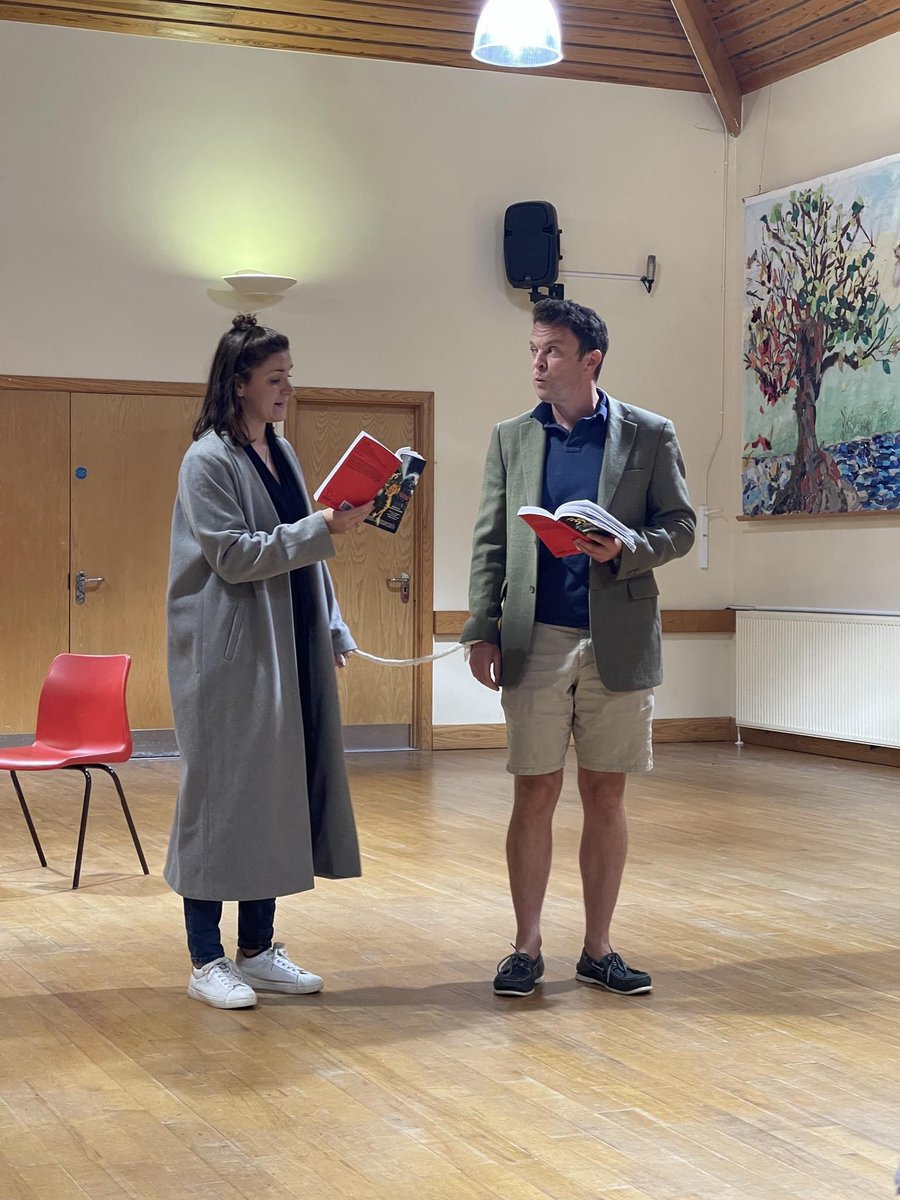 codsonline's tweet image. Rehearsals are well underway for our October production of 'The 39 Steps' and we are beyond excited for you to see this hilarious show! 😍

Tickets are on sale, so grab yours before it's too late! 
👉🏻👉🏻 bit.ly/3mzQV33