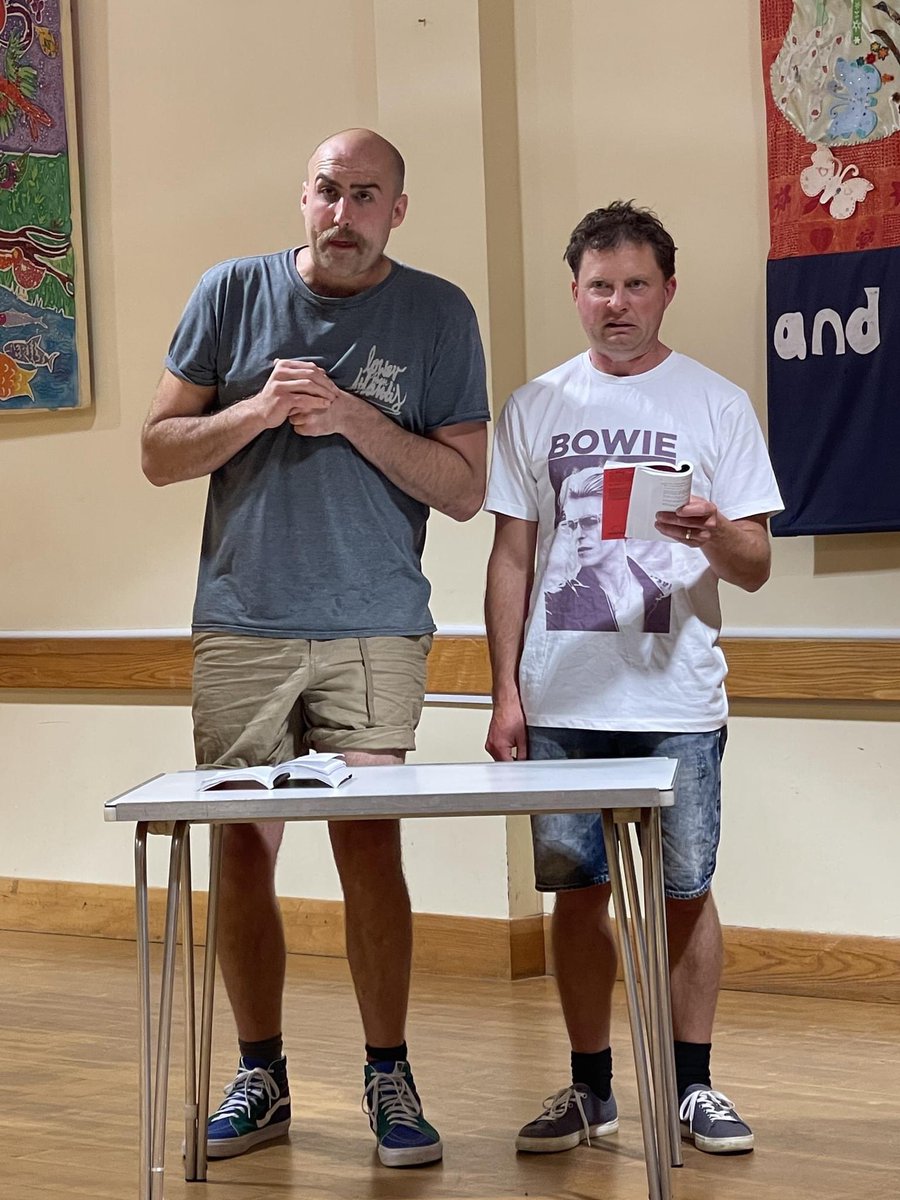 codsonline's tweet image. Rehearsals are well underway for our October production of 'The 39 Steps' and we are beyond excited for you to see this hilarious show! 😍

Tickets are on sale, so grab yours before it's too late! 
👉🏻👉🏻 bit.ly/3mzQV33