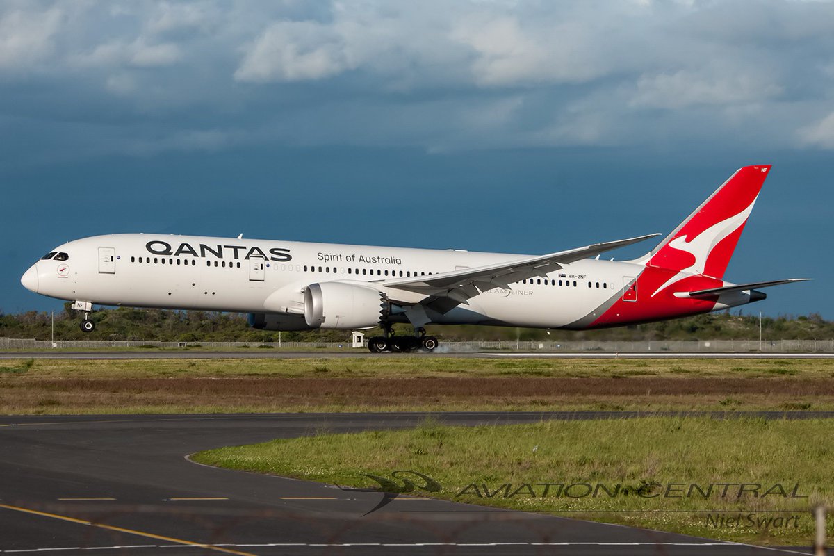 The <a href="/Qantas/">Qantas</a> ride for the <a href="/Springboks/">Springboks</a> and Pumas arrived at Cape Town International Airport today. The Boks will play against the <a href="/Wallabies/">Wallabies</a> (Australia) on the 12th of September 2021 in #Australia. #B787 #Dreamliner #GoBokke!