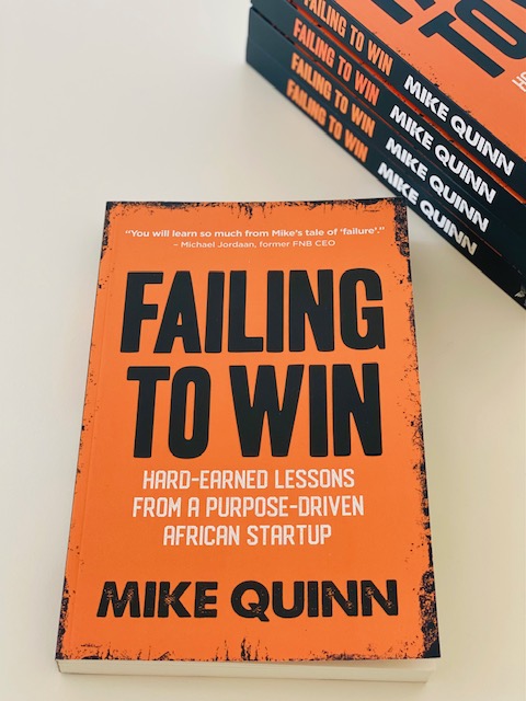 BurnetMedia's tweet photo. Failing To Win by @mikepquinn will inspire and guide the next generation of entrepreneurs in South Africa. Available from all major bookstores, and online via Takealot and Exclusive Books. https://t.co/QFQEhkU1RH