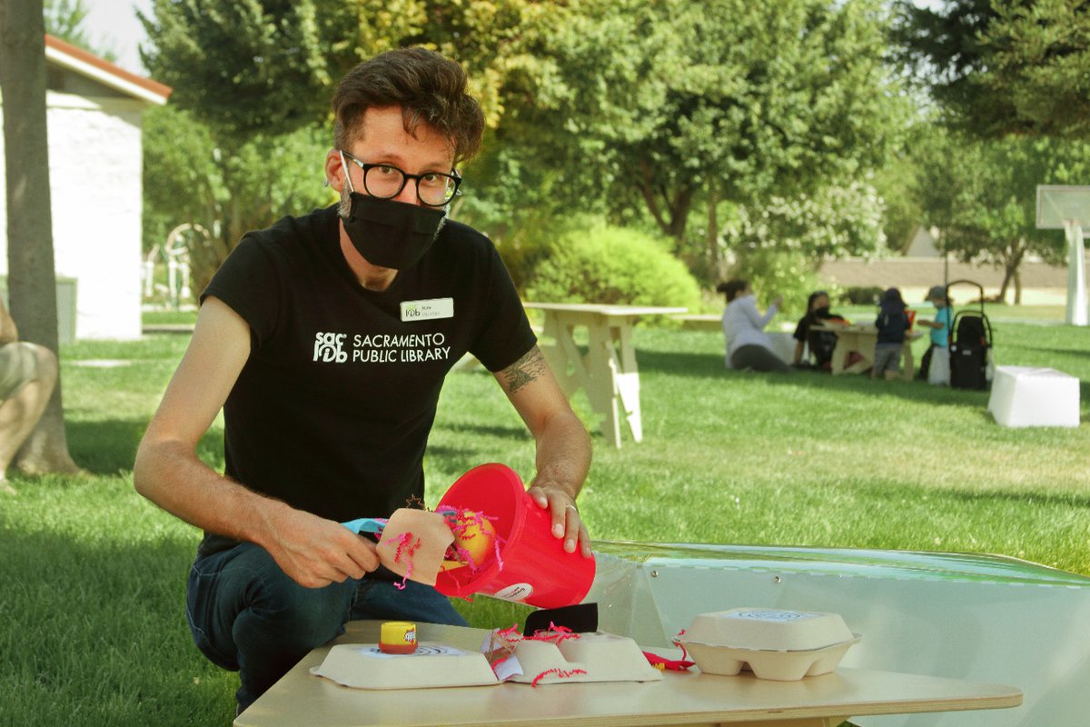 Our pop up Summer Explorers program is coming to #Midtown! Join us at #FremontPark on August 27 from 11 a.m. - 1 p.m. for activities kids of all ages can do from home or from the park!

Get more details at saclibrary.org/explorers 

#Sacramento #MidtownSacramento