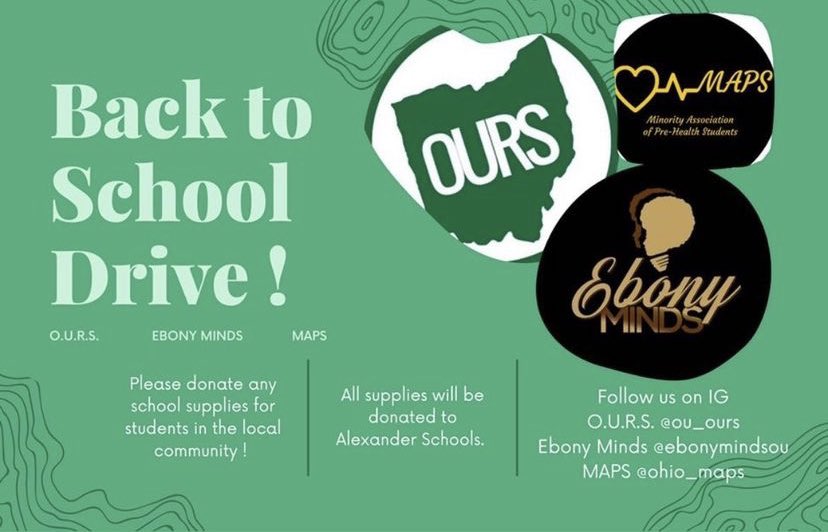 Do your part! Drop offs are in the MCC and Alden Library