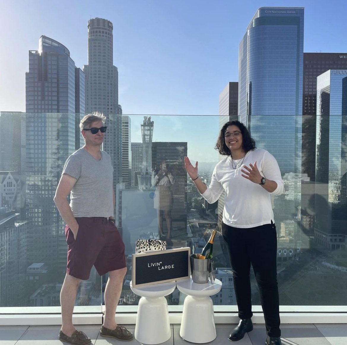Alma_Lam_'s tweet photo. 🍾 𝗟𝗶𝘃𝗶𝗻' 𝗯𝗲𝘁𝘁𝗲𝗿 𝗻𝗼𝘄!  Congrats on the purchase of your first home @4thegood_ . It was a pleasure representing you on this new construction condo @PerlaOnBroadway .  

#newconstruction #luxury #highrise #downtownla #dtla #realestate https://t.co/xFQgnvL78M