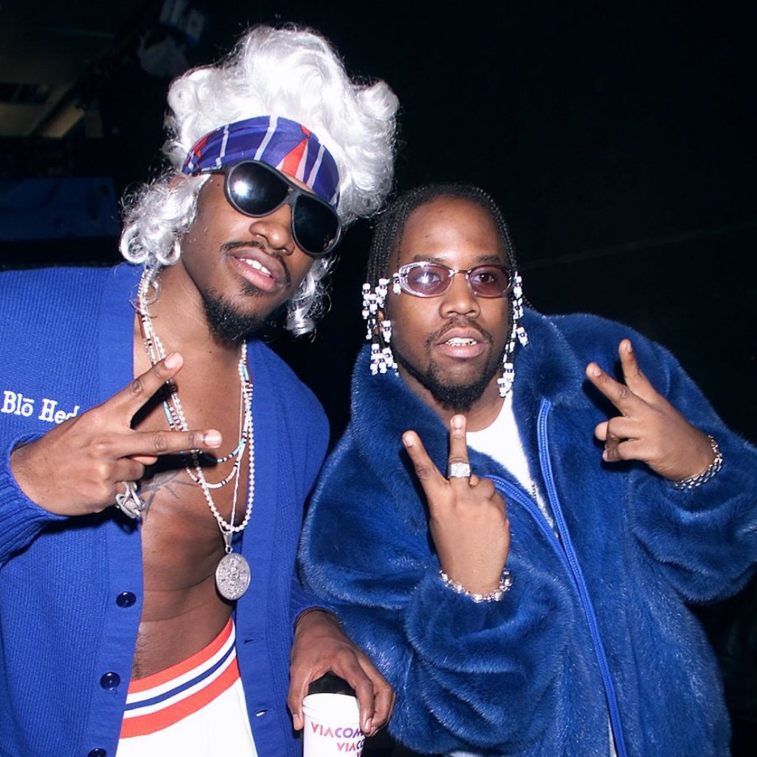 Outkast's tweet image. ‘96 ATLien drip 🔥 #ATLiens25