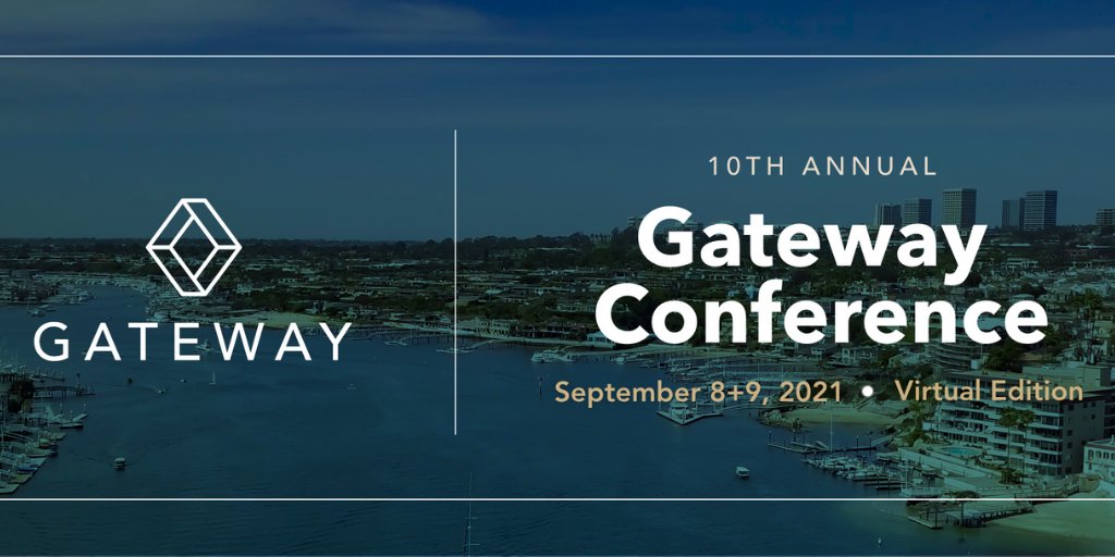 For 10 years, the #GatewayIRConference has connected industry-leading companies with the nation’s top investors and analysts.  

Learn more about this year's virtual edition and secure your place today: gateway-grp.com/conference/