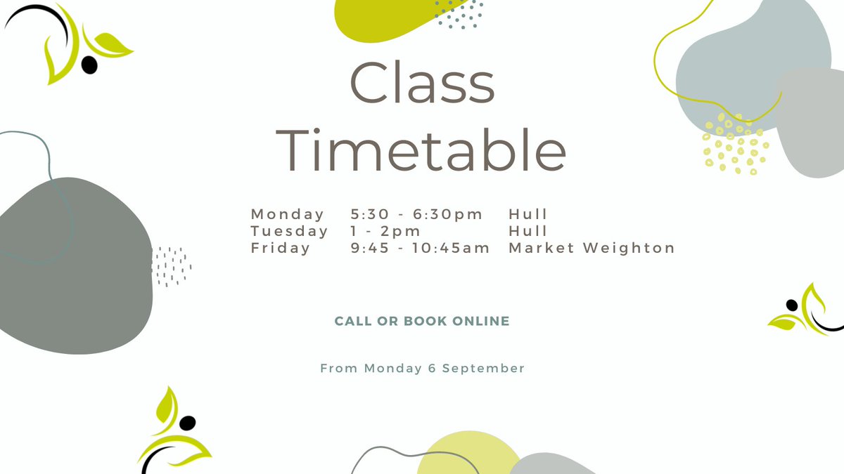 TO BOOK your class:

📞 01482 227125
📥 info@backtochiropractic.co.uk
💻 backtochiropractic.co.uk/online-booking

#yogapractice #yogatherapy #chiropractor #doingmybest #stressrelief #functionalmovement #yogateacher #healthylifestyle #mobility #strongandflexible