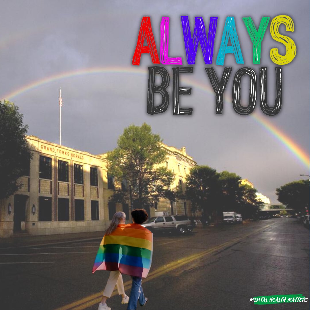 MHMattersGF's tweet image. In the spirit of GFPride this week, it is important to remember to always be your truest self!

#gfcares #mhmattersgf #gfpride