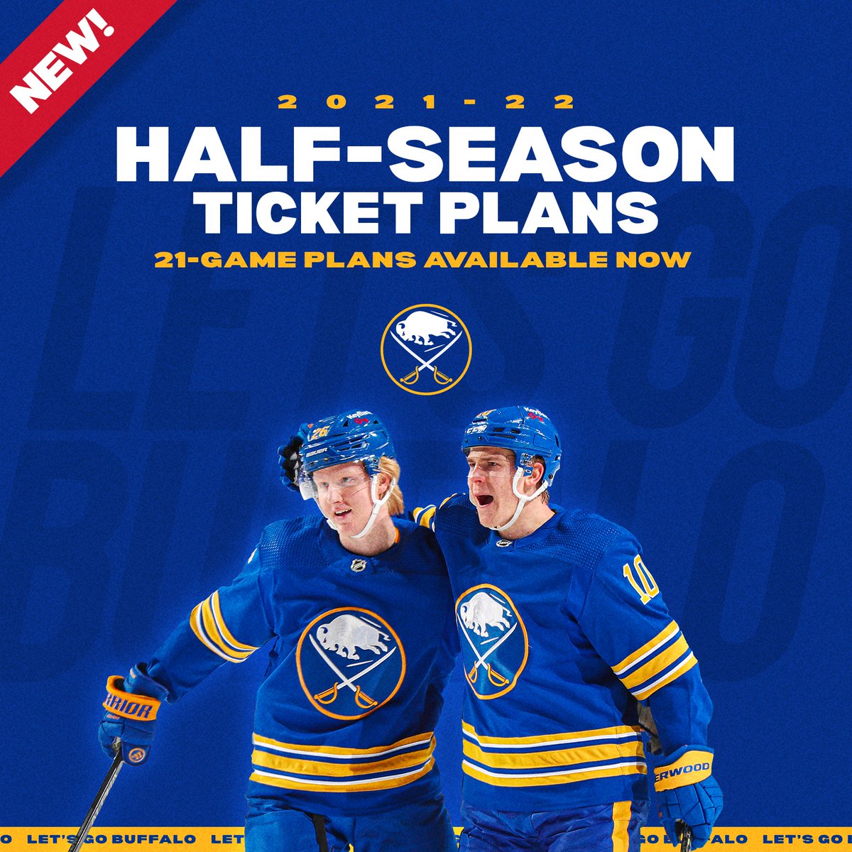 The Bills and Sabres Futbol Series Concepts – Two in the Box