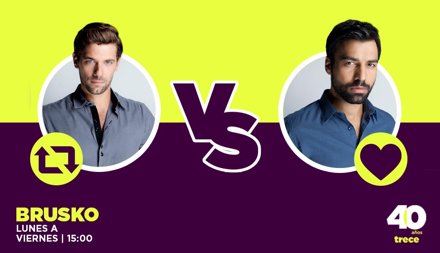 trecepy's tweet photo. 🤔Si fueras Melina, ¿con quién te quedarías? 

🔁   RT  - #Sifis
❤️ FAV - #Aquiles

🙌 Sumate ahora a la apasionante historia de Brusko🍷

Lunes a viernes⏰15:00 por el #Trece📺 
#SiempreConectados https://t.co/bV7d6zVBK5
