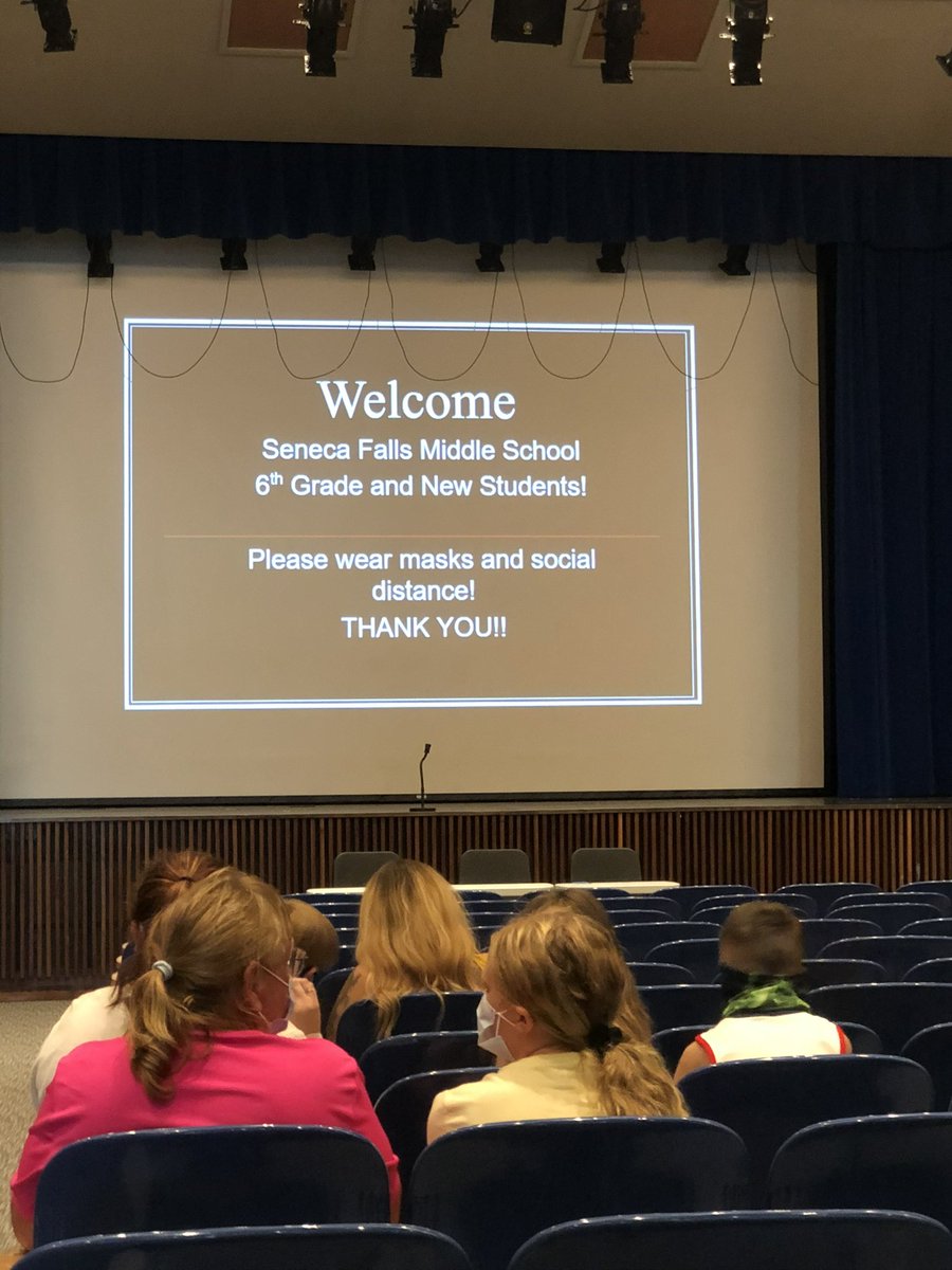 SenecaFallsCSD's tweet photo. 6th Grade Orientation was a success!  You got this, 6th Graders!  #SFCSDPROUD #MSPROUD
Photos by Stephanie Lando https://t.co/Sc3sYQ07J1
