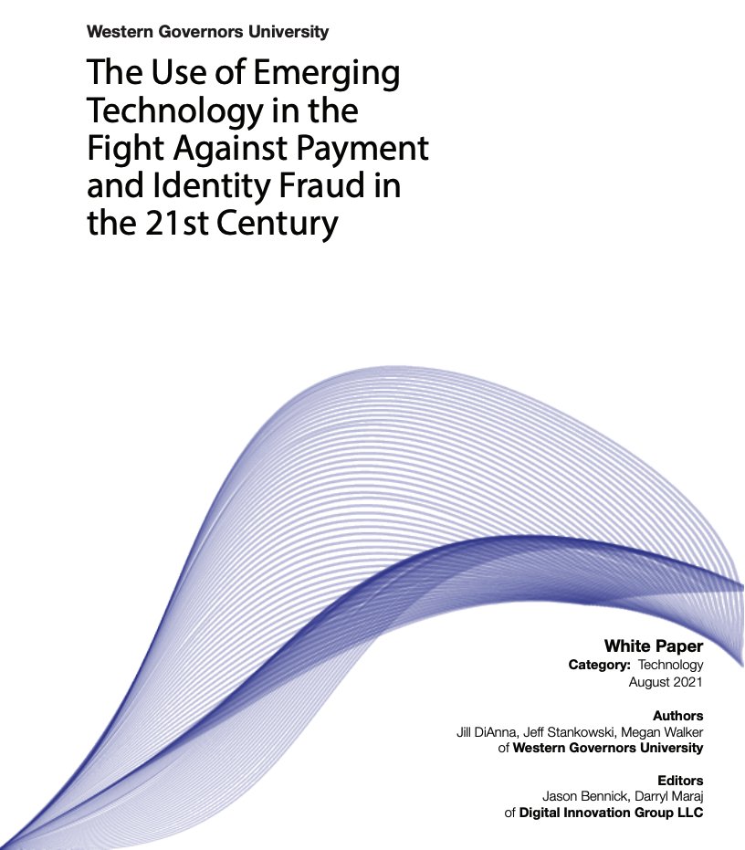 BIG shout out to <a href="/wgu/">Western Governors U.</a> and their #MBA coalition of Megan Walker-Young, Jill DiAnna and Jeff Stankowski for their outstanding work on this project!

Read/download here 👇
blockrails.s3.amazonaws.com/Blockrails+Whi…

#blockchain #EmergingTech #AI #MachineLearning #fintech