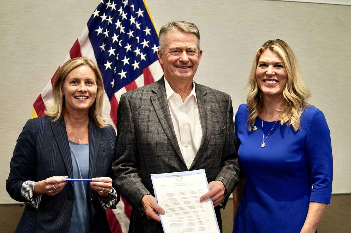 .<a href="/GovernorLittle/">Brad Little</a> is the first governor to issue a proclamation declaring this the #DecadeofAg in Idaho. Agriculture is the backbone of the state's economy and as national leader, Idaho agriculture plays an integral role in an economically and ecologically sustainable future.