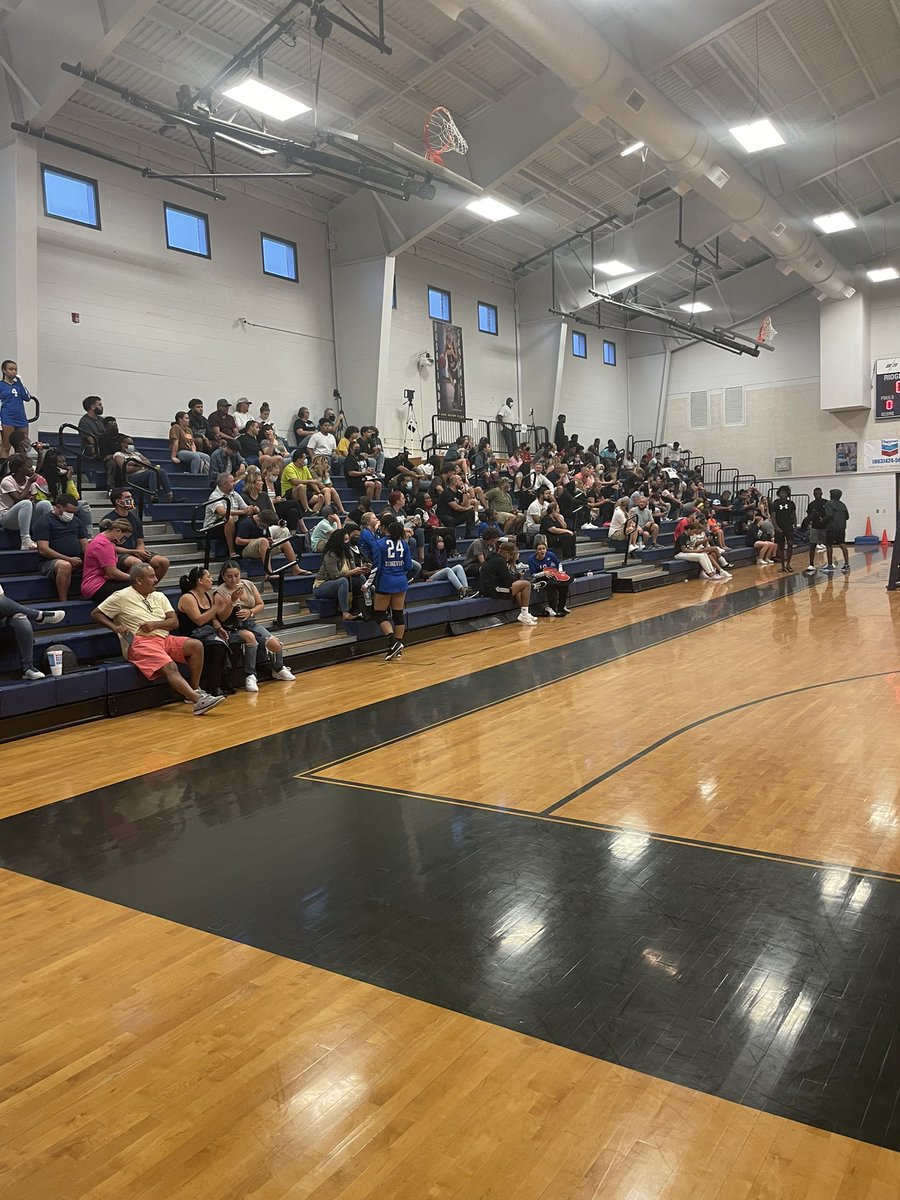 Big crowd tonight for the start of Girls Volleyball! Thanks for all the support!