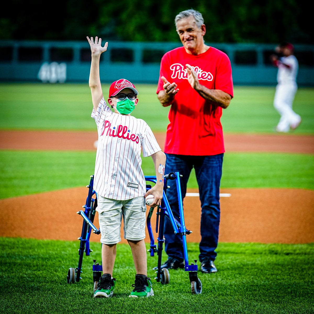 Phillies's tweet image. Our guy Gio brought the HEAT! 🔥