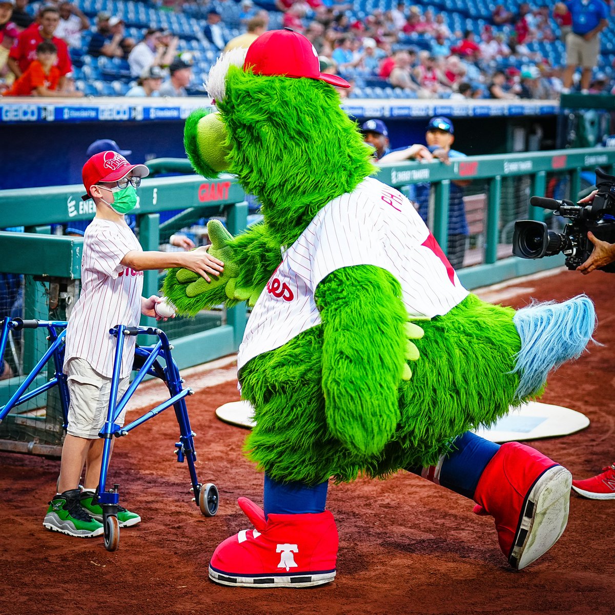 Phillies's tweet image. Our guy Gio brought the HEAT! 🔥